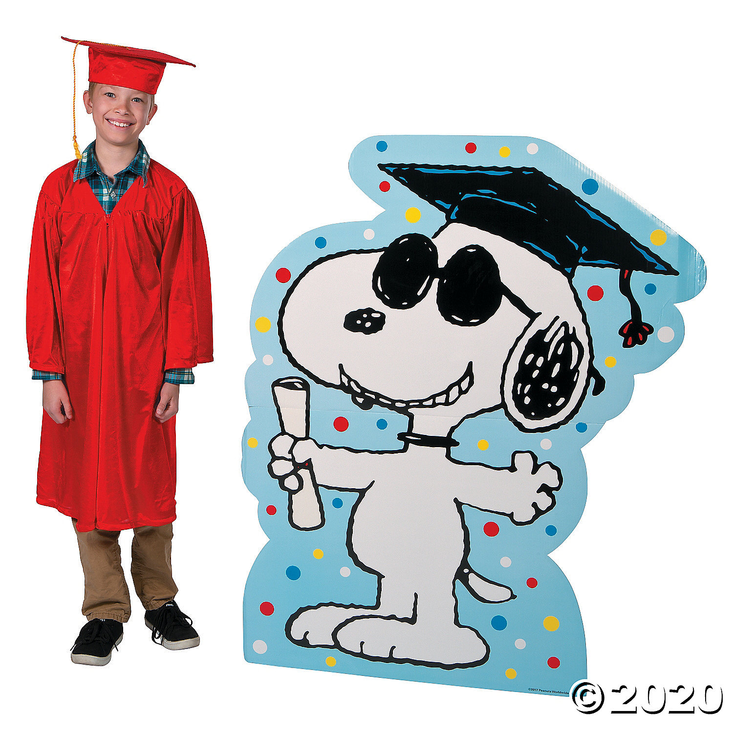 Peanuts Graduation StandUp