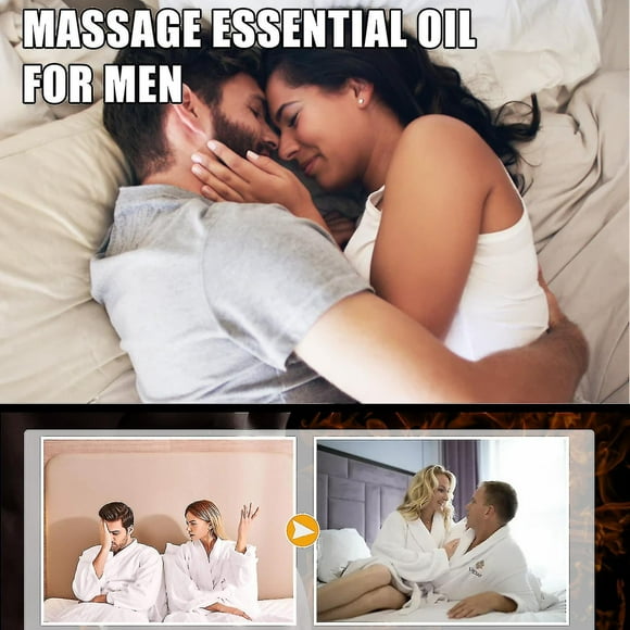 3 Pcs Of Men's Massage Essential Oil