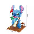 thumbnail image 2 of NO LEGO MOC 2882 piezas + 1044 Serie Guitar Stitch Bloque de construcción de diamantes Micro Lilo &; Figura de puntada lindo modelo 3D para mini juguetes de ladrillos, 2 of 4