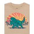 thumbnail image 2 of 365 Kids Boys Short Sleeve Graphic Heathered T-Shirt, Sizes 4-10, 2 of 4