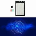 thumbnail image 7 of Solderless Breadboard Protoboard 1660 Positions Multifunctional Convenient Portable -204 with Banana Jacks, 7 of 7