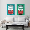 thumbnail image 3 of Cuadro Lata Campbell's Andy Warhol En Lienzo Canvas Art Pop, 3 of 4