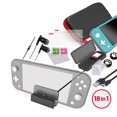 thumbnail image 5 of Bolsa de almacenamiento 18 en 1 para Switch Lite, caja de tarjetas, Cable de carga, funda protectora, tapa de Joystick para auriculares, juego de accesorios, 5 of 5