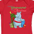 thumbnail image 4 of Inktastic I Want a Hippopotamus for Christmas Boys or Girls Baby Bodysuit, 4 of 5