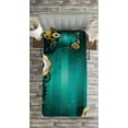 thumbnail image 3 of Ambesonne Industrial Quilted Bedspread Set 2 Pcs, Antique Watch Keys, Twin Size, Multicolor, 3 of 3