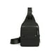 thumbnail image 2 of Bolsa de hombro portátil y plegable amarilla, bolso fijo para rascarse y morder con correas, cambio de circunferencia del pecho, con bolsillo con cremallera, grande, 2 of 6