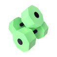 thumbnail image 2 of 2 mancuernas acuáticas de EVA versátiles para piscina, para natación Verde, 2 of 9
