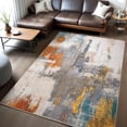 thumbnail image 5 of Arogan Modern Abstract Washable Rug for Living Room, Bedroom, Dining Room, Children's Playroom, Multicolor, 6' x 9', 5 of 7