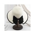 thumbnail image 2 of 1pc Multicolor Women's Sun Hat For Summer, With Wide Brim For Sun Protection,Perfect For Beach, Foldable For Traveling, 2 of 4