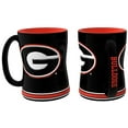 thumbnail image 1 of Georgia Bulldogs 15 oz Relief Mug - Black, 1 of 1