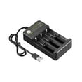 WEMDBD Fast Charge 3 18650 Battery Charger USB Smart Universal