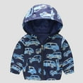 thumbnail image 4 of Jacenvly Rain Jacket Girls/Boys Waterproof Windproof with Hood Pocket Winter Coats for Kids Boys/Girls Lightweight Warm Comfortable Cute Coats Outdoor Activity Jacket, 4 of 4