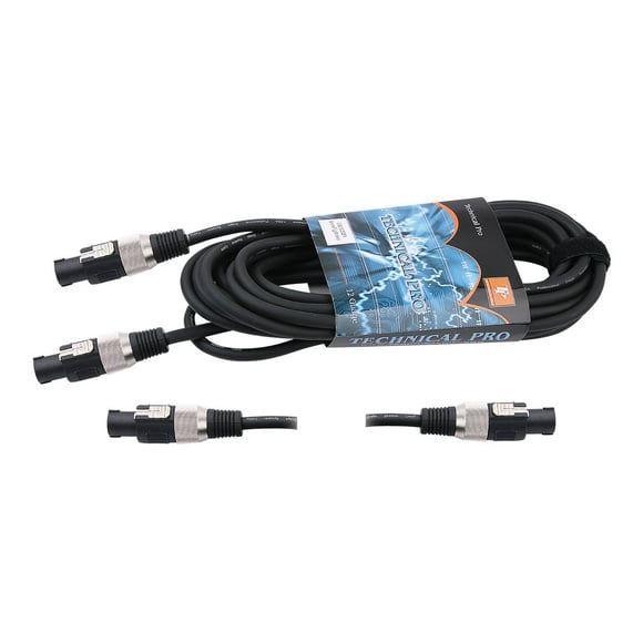 Technical Pro - Audio cable - Speakon male to Speakon male - 25 ft