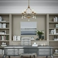 thumbnail image 2 of Livex Lighting Chesterfield Chandelier in Antique Gold Leaf, 2 of 13