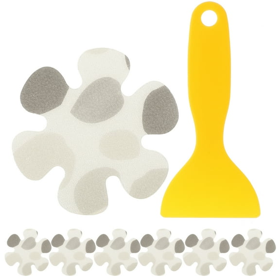 HONMEET Bathtub Non Slip Decals Rubber Prevent Falls Friends as Bathrooms 10 Pieces