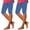 Dark Blue, variant on Yogalicious Leggings for Women, Women's Quarter Pants High Waisted Hollow Yoga Quarter Pants Lightweight And Comfortable Quarter Pants Solid Color Soft Casual Pajama Pants Leggings Red 3XL