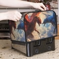 thumbnail image 7 of Lsque Cloud Red And Blue Dragon Print 2 Slice Toaster Cover , Kitchen Appliance Dustproof Protector , Toaster Protector Dustproof Kitchen Appliance Cover, 7 of 7