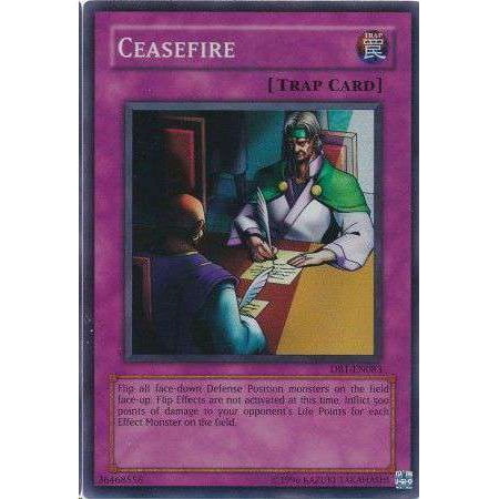 YuGiOh Dark Beginning 1 Super Rare Ceasefire DB1-EN083
