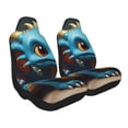 thumbnail image 2 of Pofeuu Adorable Blue Baby Dragon Print Automotive Car Seat Covers Flat Cloth Full Set Seat Covers,Car Seat Covers front seats for Cars Trucks and SUVs-1, 2 of 9
