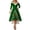 Dark Green, variant on Off Shoulder Christmas Tree Dresses for Women Warm Shaggy V Neck Dress Xmas Snowflake Graphic High Low Skirts 2025 Green M