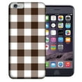 thumbnail image 1 of MUNDAZE Apple iPhone SE / 7 / 8 4.7" Design Case - Brown White Plaid Design Cover, 1 of 1
