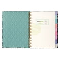 thumbnail image 3 of 2025 Mintgreen MD Hardcover Monthly-Weekly Planner Hydrangeas 6.5x8.25, 3 of 8