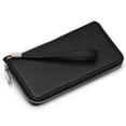 thumbnail image 2 of Womens Wallet RFID Blocking Leather Zip Around Wallet Large Capacity Long Purse Credit Card Clutch Wristlet Black, 2 of 7