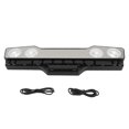thumbnail image 2 of RGB  Speaker,  Computer Speaker Dynamic LED Wireless Keyboard Shaped  for Gaming, 2 of 7