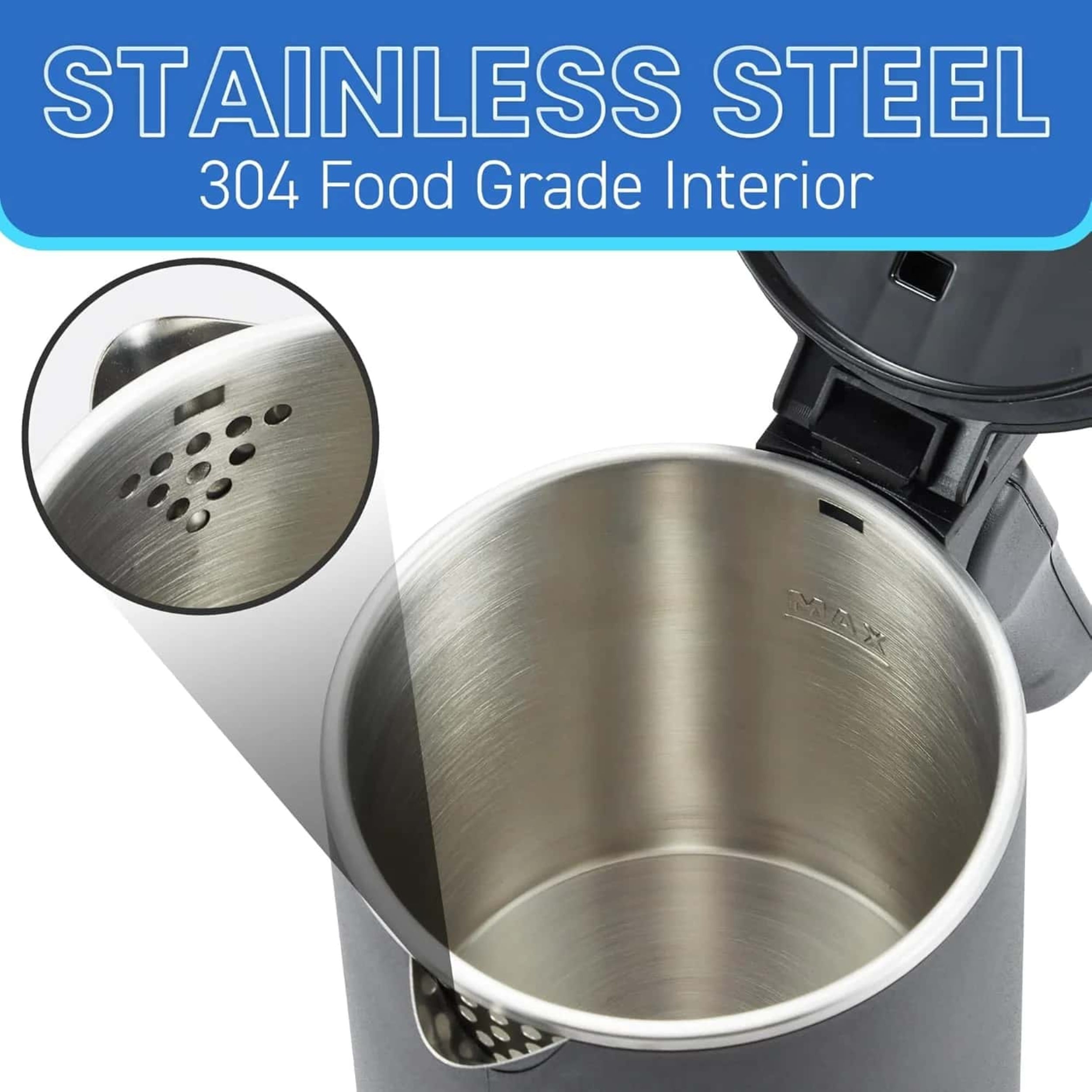 Dual-voltage Kettle, Double-layer Heat-insulating and Anti-scald Electric Kettle, 0.6-liter Capacity, Hinged Locking Kettle Lid, Dry-burn Protection, Suitable for Tea Parties and Dormitories.