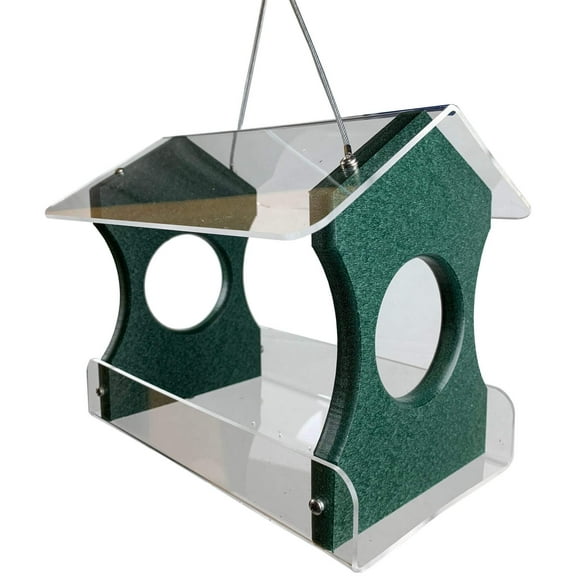 JCS Wildlife Recycled Poly Lumber Hanging Bird Feeder