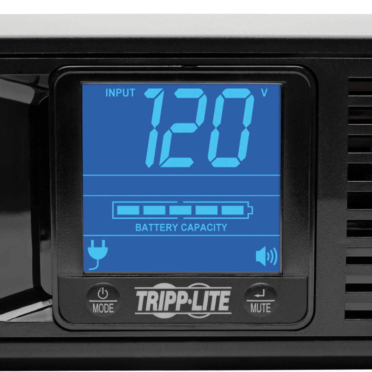 Tripp Lite 1500VA Smart UPS Battery Backup, AVR, LCD, Line Interactive, Rack/Tower, 8 Outlets, 120V, USB, DB9 (SMART1500LCD)