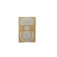 thumbnail image 1 of Dalazy Souris Patin Pieds Autocollant Exécution Longue Durée Protection Glisse Blanc Douceur Bureau Jeux Fournitures, 1 of 6