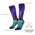 thumbnail image 5 of Saiise Scooby-Doo M Funny Socks Men Women Boys Kids Adults Novelty Graphic Crew Tube Socks Crazy Design Casual Dress Socks for Sports,Running,Travel, 5 of 7