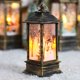 thumbnail image 1 of Luz de noche Irfora Retro viento lámpara Navidad impresión patrón hogar noche luz Navidad escritorio decoración (pequeño muñeco de nieve de bronce) Irfora Luz de noche, 1 of 7