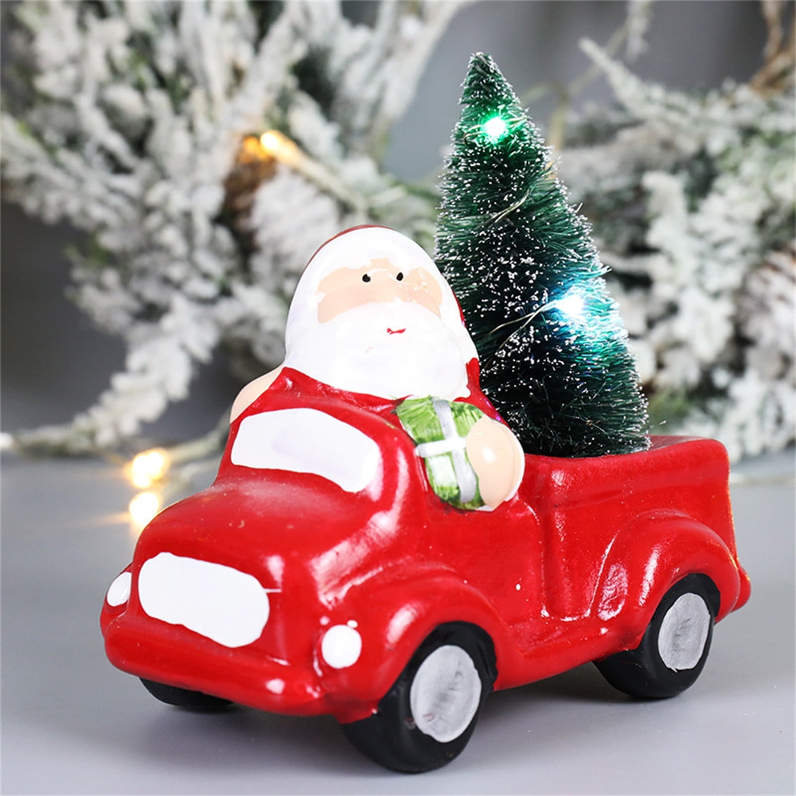 Zatylira 1PC Christmas Christmas Ornaments Light Decorations Wind LED Night Home Decor