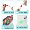 thumbnail image 5 of Mr. Pen- Watercolor Brush Pens, 6 Pack, Watercolor Brushes Set, Watercolor Pens for Adults, Water Brush Pen, 5 of 8