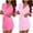 Pink X, variant on Bovxnpu Robes for Women, 2PC Women's Silk Satin Robes Bridesmaid Bride Party Satin Robes Sleepwear Nightgown Loungewear Sleepwear