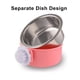 thumbnail image 3 of Cuenco Desmontable De Acero Inoxidable para Perros, Jaula Colgante para Cuenco para Mascotas, Cuenco De Agua Pequeño, Suministros para Mascotas, Rosa, X, 3 of 5