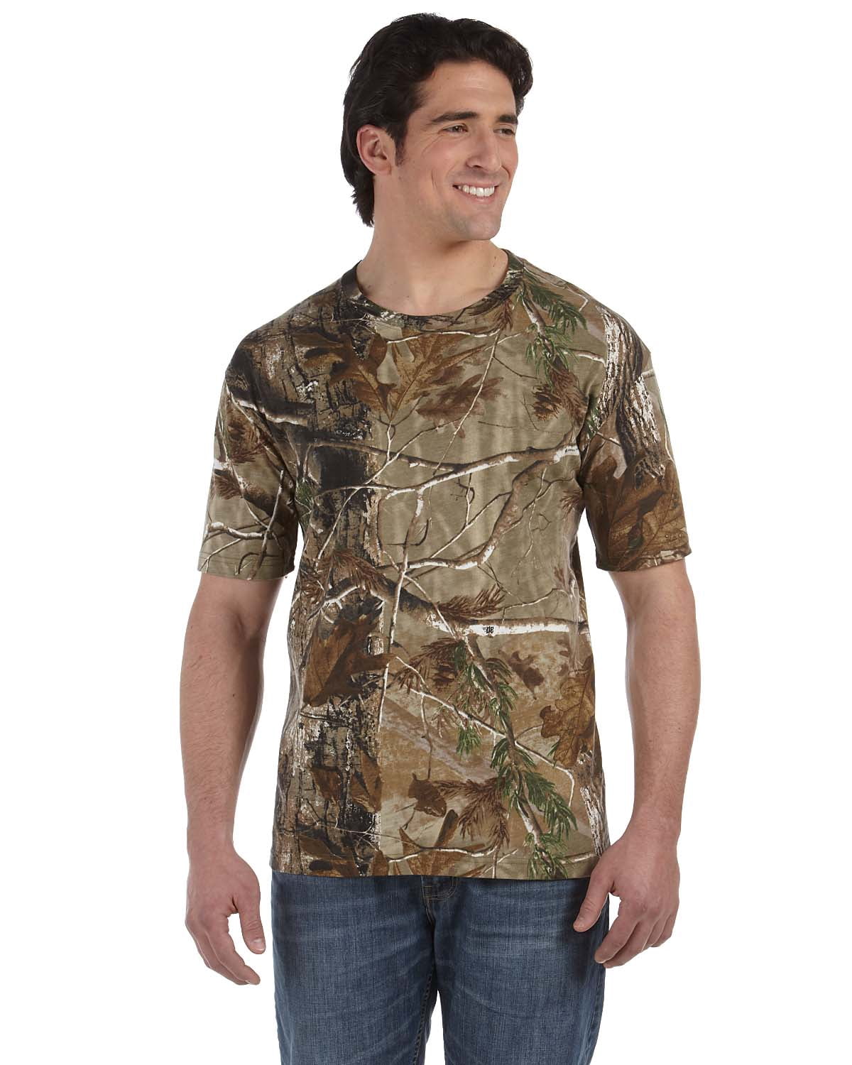 Men's Realtree Camouflage Short-Sleeve 