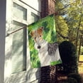 thumbnail image 2 of Carolines Treasures CK1781CHF Shamrocks Fox Terrier Flag Canvas House Size  Large multicolor, 2 of 4