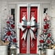 thumbnail image 1 of 35 X 71 Inch Christmas Door Cover -Christmas Door Curtain- Christmas Day Door And Wall Decoration - Festival Party Decoration, 1 of 9