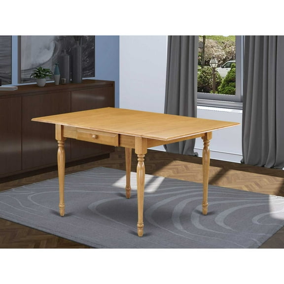 East West Furniture Dining Table Oak, MZT-OAK-T