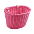 thumbnail image 4 of Lipstore Panier de Vélo avec Sangles Réglables en PU Support de Guidon Accessoire de Vélo Léger Rose, 4 of 8