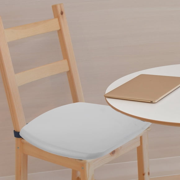TABLZONE Wooden Dining Chair Seat Replacement White Wood Chair Seating Part Sturdy Smooth for Home and Bar