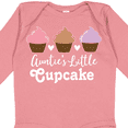 thumbnail image 4 of Inktastic Auntie Little Cupcake Niece Gift Girls Long Sleeve Baby Bodysuit, 4 of 5