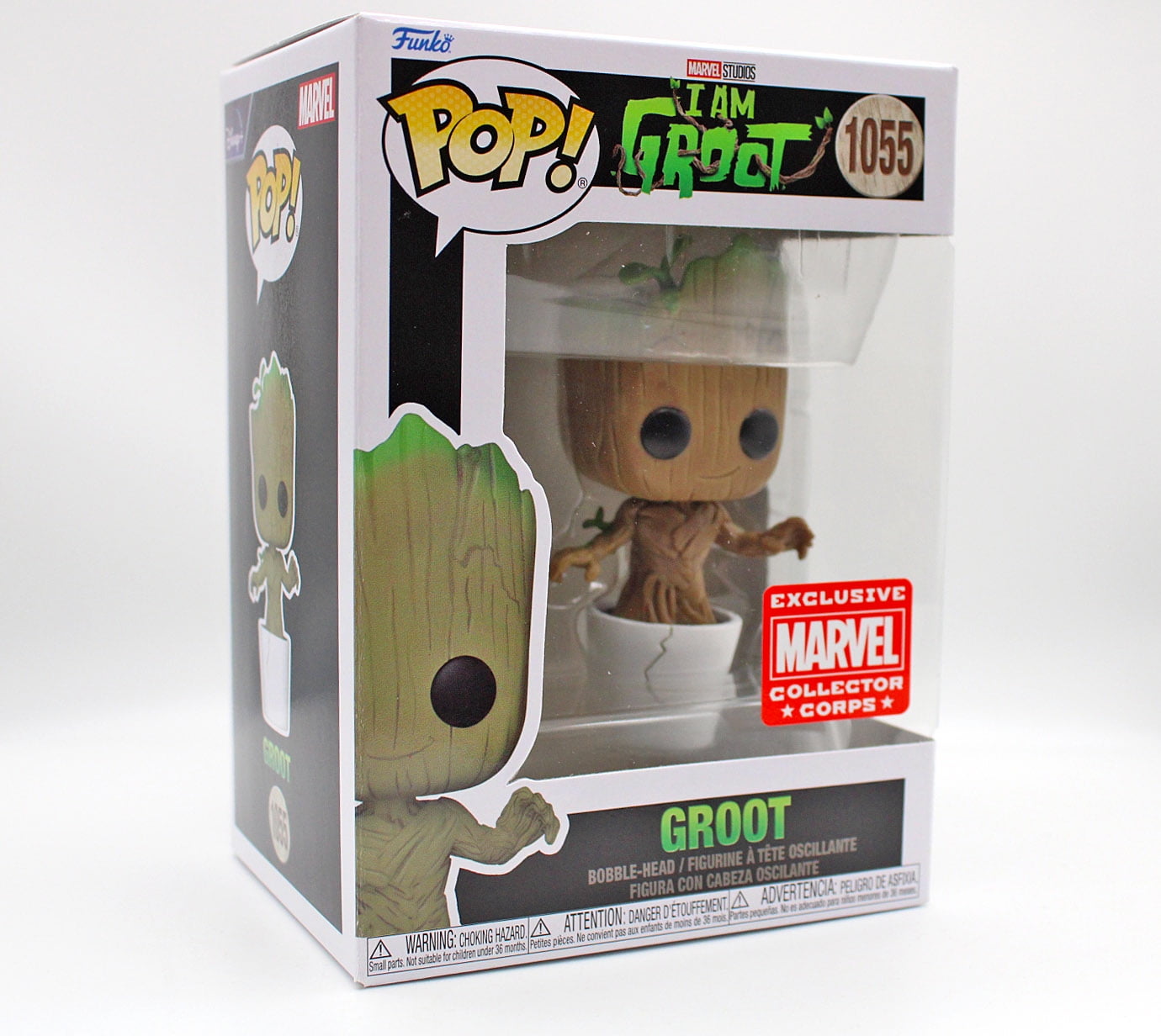 Inconsistent Gestaag Verniel Funko POP! Marvel I Am Groot - Groot #1055 [Cracked Pot] Collector Corps  Exclusive - Walmart.com