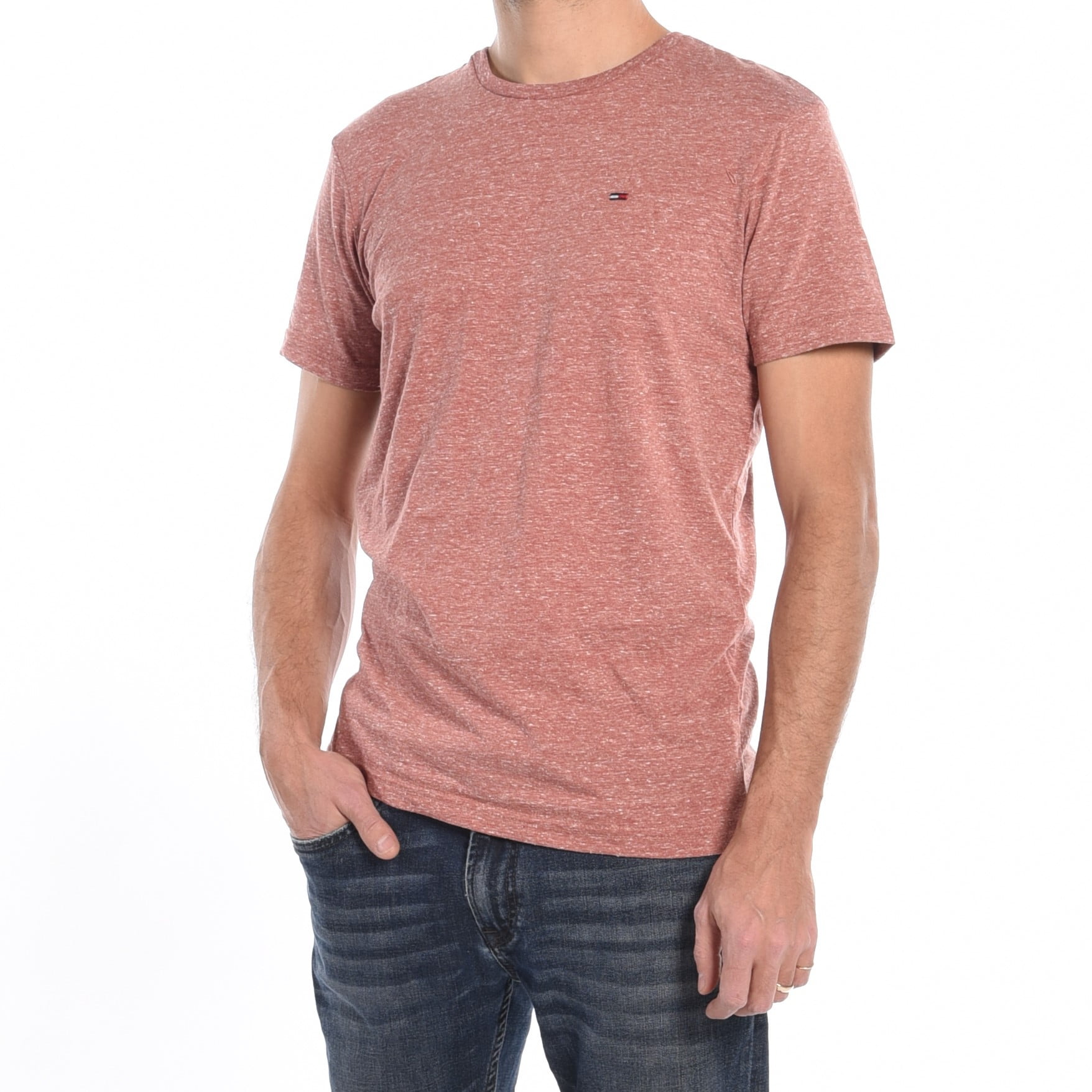 tommy hilfiger pink t shirt mens