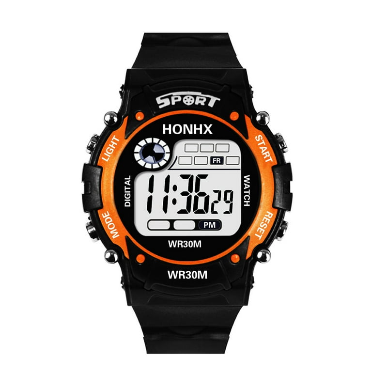 Men s Watch with Velcro Strap Men s Watches with Backlight Clearance Sale Men s Quartz Calendar Diving Watches Fashion Mens Digital LED Analog Quartz Alarm Date Sports Wrist Watch Walmart