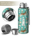 thumbnail image 2 of 20 Oz Husky and Coffee Coffee Tumbler Double Wall Insulated Stainless Steel Water Bottle | Metal Reusable Thermoses Flask with Cup Cap | Leak & Sweat Proof with Anti-Dust Lid, 2 of 7