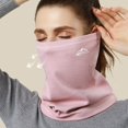 thumbnail image 2 of vnanda Winter Riding Gear Cycling Face Hood Neck Scarf Windproof Dust-proof Solid Color Elastic Anti-slip Unisex Soft Breathable Soft Outdoor Desert Travel, 2 of 8
